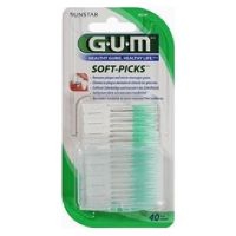 GUM 636 Soft Picks Μεσοδόντιες Οδοντογλυφίδες Extra Large 40τμχ GUM 636 Soft Picks Μεσοδόντιες Οδοντογλυφίδες Extra Large 40τμχ