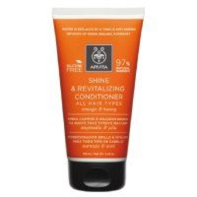 Apivita Κρέμα Λάμψης & Αναζωογόνησης Πορτοκάλι & Μέλι 150ml 