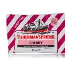 Fisherman's Friend Cherry Καραμέλες για τον Ερεθισμένο Λαιμό & το Βήχα 25gr