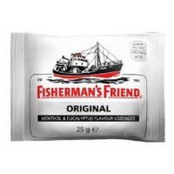 Fisherman's Friend Original Καραμέλες Extra Strong Μινθόλη & Ευκάλυπτος 25gr