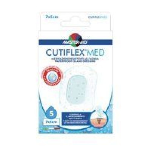 Master Aid Cutiflex Med Επιθέματα 7x5cm 5τμχ