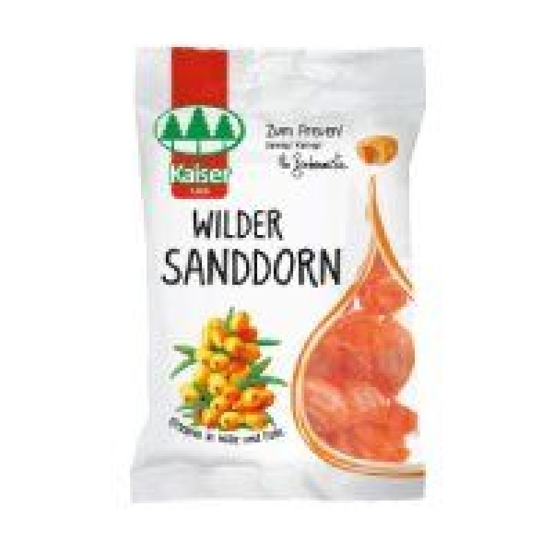 Kaiser Sore Throat Candies Wilder Sanddorn 90g