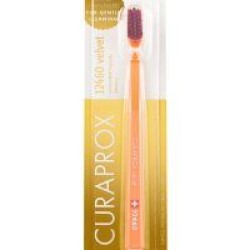 Curaprox CS 12460 Velvet Ultra Soft Πορτοκαλι-Μπορντο 1τμχ