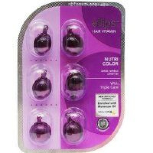 Ellips Purple Nutri Colour Αμπούλες Μαλλιών Ενίσχυσης Χρώματος 8x1ml