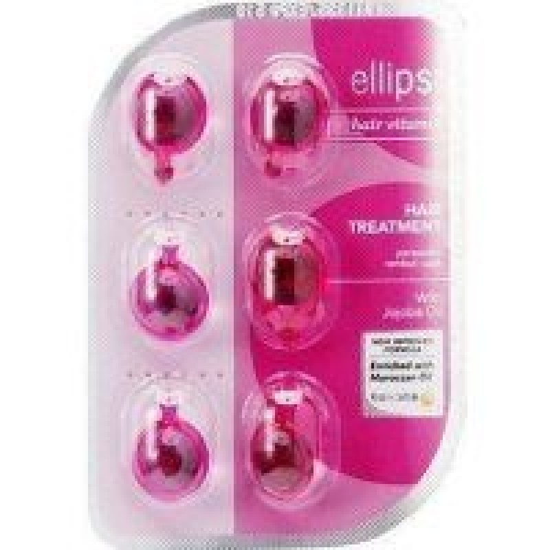 Ellips Pink Hair Repair Αμπούλες Μαλλιών Αναδόμησης 8x1ml