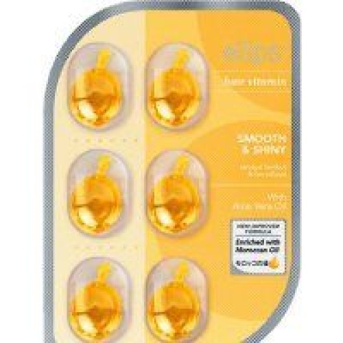 Ellips Smooth & Shiny Αμπούλες Μαλλιών Ενίσχυσης Χρώματος8x1ml