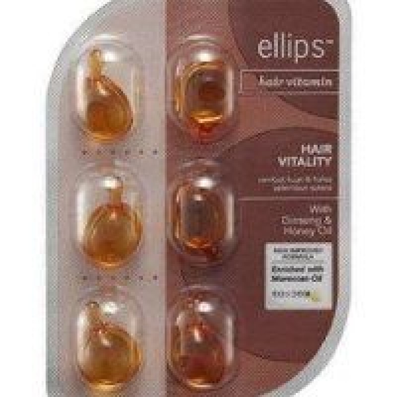 Ellips Hair Vitality Αμπούλες Μαλλιών Ενδυνάμωσης 8x1ml