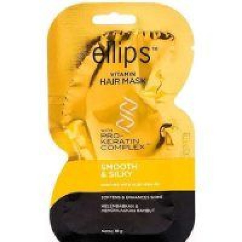 Ellips Smooth & Silky Μάσκα Μαλλιών για Λάμψη 18gr