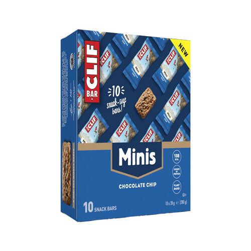 CLIF BAR Energy Bar Chocolate Chip Minis 28g | 10 Bar Box