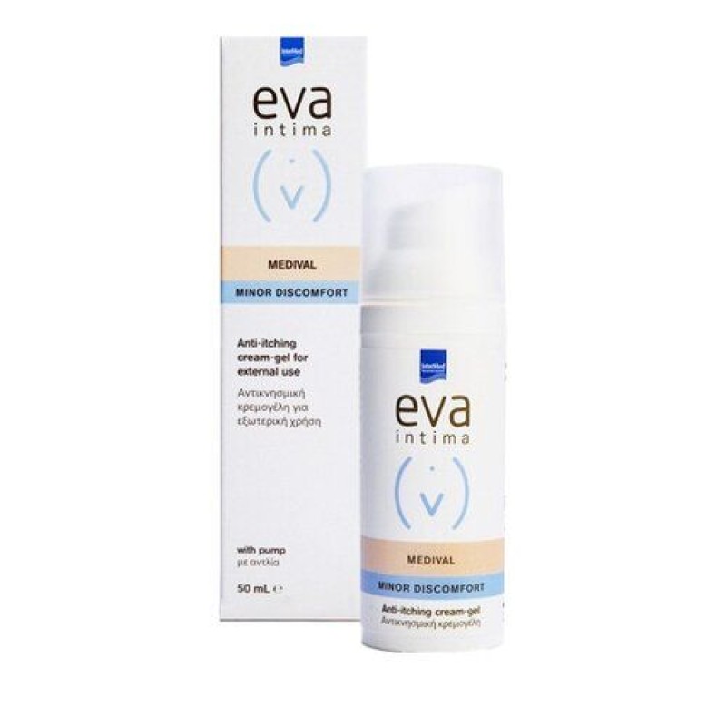 Intermed Eva Intima MediVal Αντικνησμική Κρεμογέλη 50ml Intermed Eva Intima MediVal Αντικνησμική Κρεμογέλη 50ml