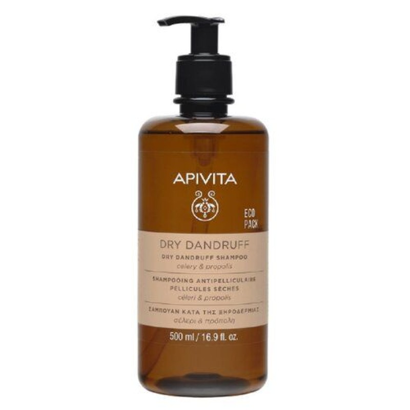 Apivita Shampoo Celery & Propolis Dry Dandruff 500ml