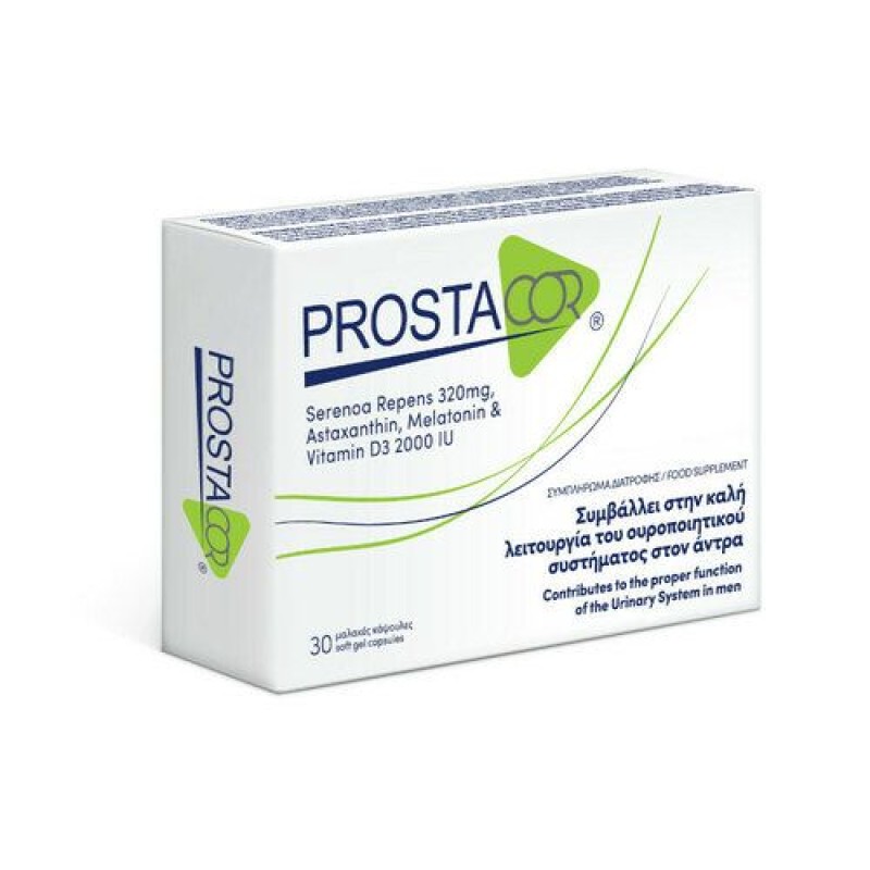 Innovis Prostacor Συμπλήρωμα για την Υγεία του Προστάτη 30 μαλακές κάψουλες Innovis Prostacor Συμπλήρωμα για την Υγεία του Προστάτη 30 μαλακές κάψουλες