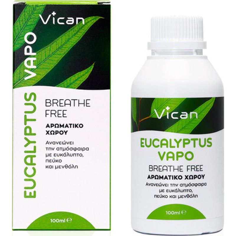 Vican Αρωματικό Χώρου Breathe Free 100ml