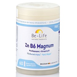 Be-Life Zn B6 Magnum 60 φυτικές κάψουλες