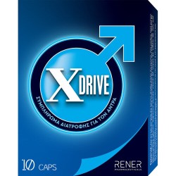 Rener Pharmaceuticals  XDrive - Συμπλήρωμα Διατροφής για Σεξουαλική Τόνωση, 10caps