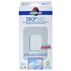 Master Aid Drop Med Αυτοκόλλητες Γάζες 10x10cm 5 τμχ