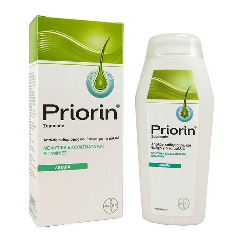 Priorin Σαμπουάν κατά της Τριχόπτωσης για Ξηρά Μαλλιά 200ml