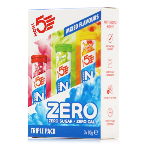 High5 Zero Electrolyte Triple Pack 60 αναβράζοντα δισκία