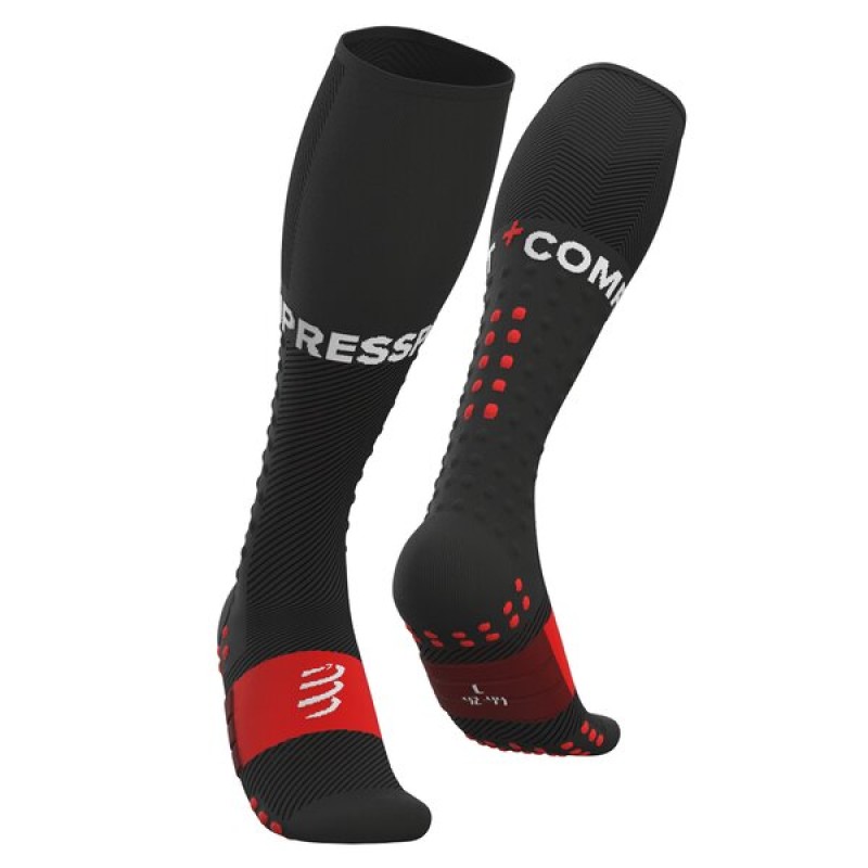 Compressport Full Socks Run συμπιεστικές κάλτσες Black Compressport Full Socks Run συμπιεστικές κάλτσες Black