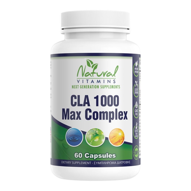 Natural Vitamins CLA 1000 Max Complex 60 tabs