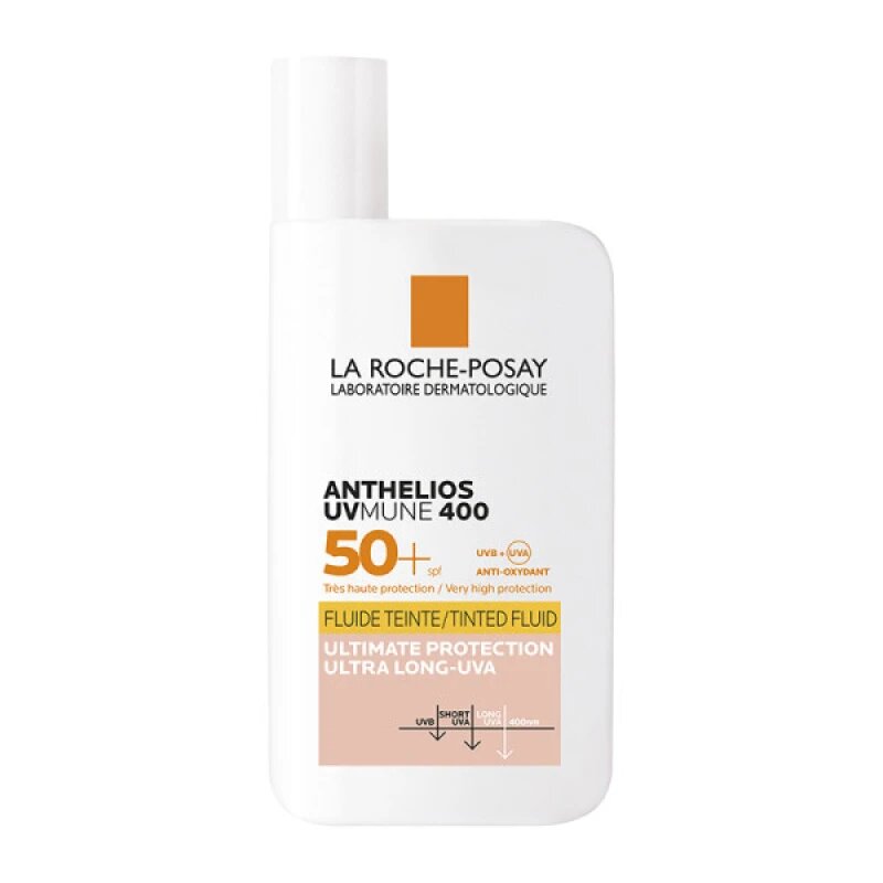 La Roche Posay Anthelios UVmune 400 Tinted Fluid Αντηλιακή Λοσιόν Προσώπου SPF50 με Χρώμα 50ml La Roche Posay Anthelios UVmune 400 Tinted Fluid Αντηλιακή Λοσιόν Προσώπου SPF50 με Χρώμα 50ml