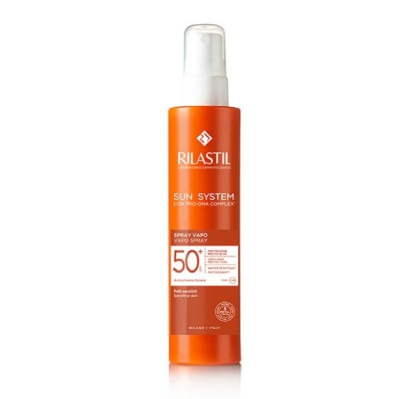 Rilastil Sun System Vapo Spray SPF50+, Αντηλιακό Γαλάκτωμα Σώματος 200ml