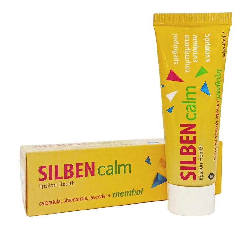 Epsilon Health Silben Calm , Καταπραϋντική Κρέμα για Δερματικούς Ερεθισμούς, 40gr Epsilon Health Silben Calm , Καταπραϋντική Κρέμα για Δερματικούς Ερεθισμούς, 40gr
