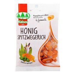 Kaiser Honig Spitzwegerich, Καραμέλες Για Τον Λαιμό Με Μέλι & Πεντάνευρο 90gr