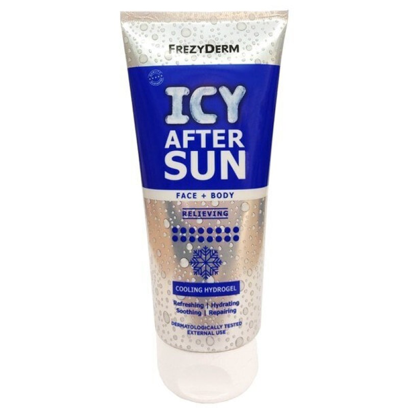 Frezyderm Icy After Sun Relieving, Δροσερό Τζελ Για Μετά Την Ήλιο 200ml