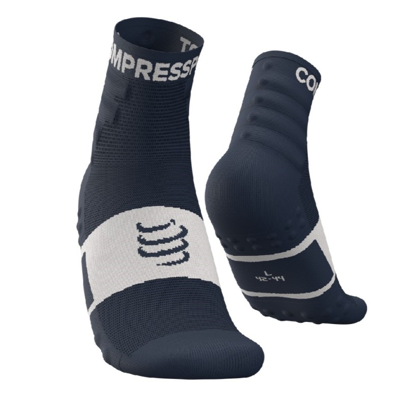 COMPRESSPORT 2-PACK SOCKS (BLUE / WHITE)