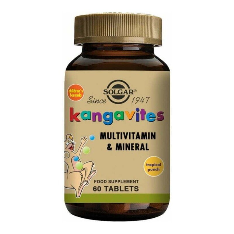 Solgar Kangavites Formula Τροπικά Φρούτα 60tabs