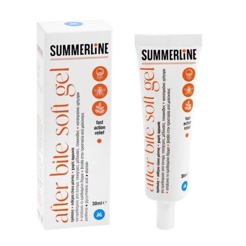 Medisei Summerline After Bite Soft Gel Γέλη για μετά τα Τσιμπήματα 30ml