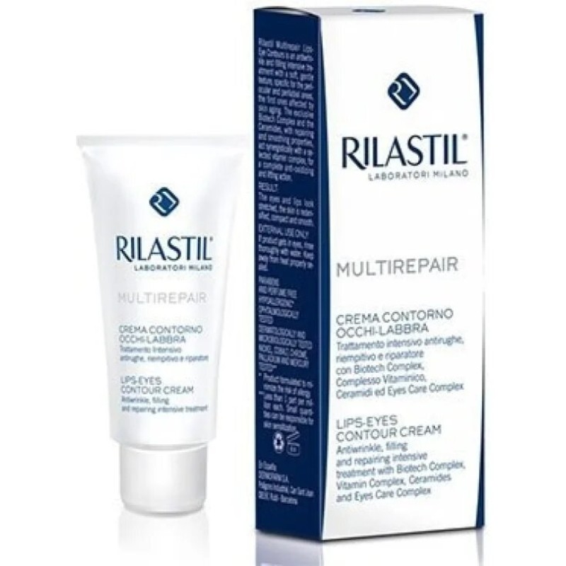 Rilastil Multirepair Eye & Lip Contour Cream 15ml. Rilastil Multirepair Eye & Lip Contour Cream 15ml.