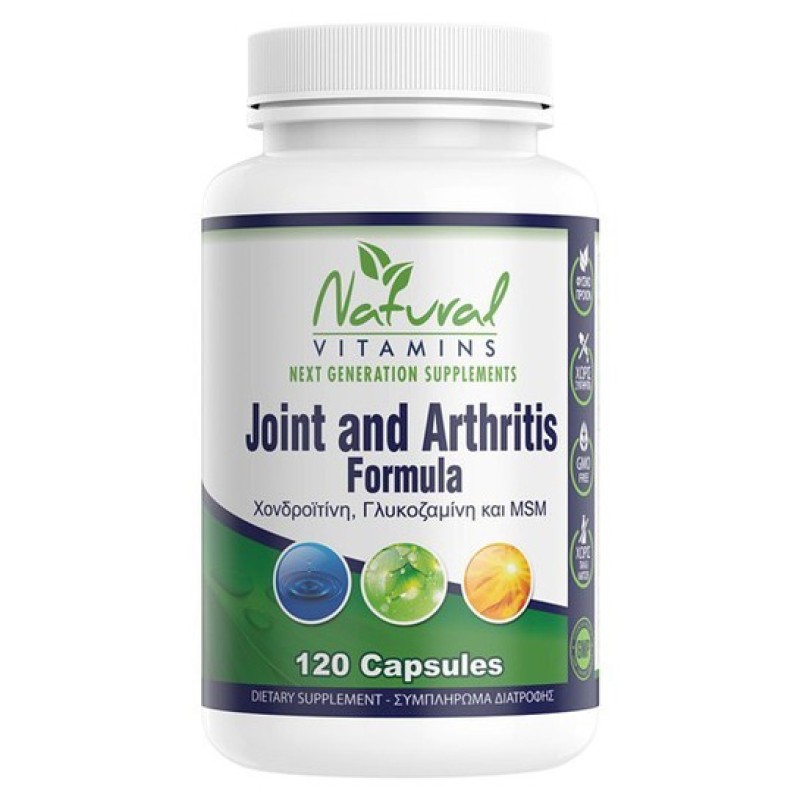 Natural Vitamins Joint And Arthritis Formula 120Caps