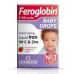Vitabiotics Feroglobin Baby Drops 4-24m, Βρεφικό Συμπλήρωμα Διατροφής Με Σίδηρο 30ml