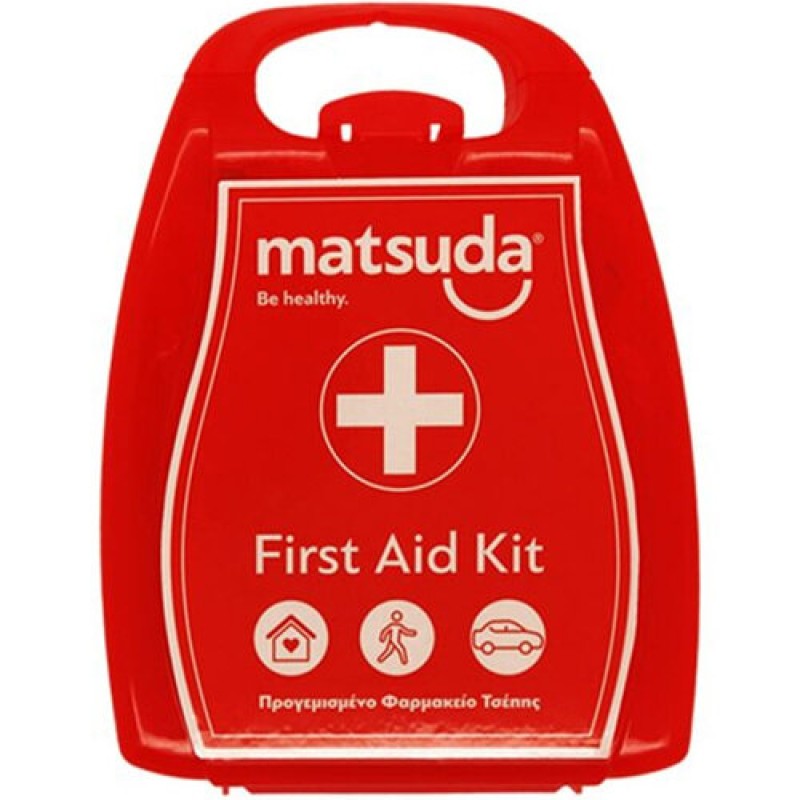Matsuda First Aid Kit Προγεμισμένο Φαρμακείο Τσέπης, 1τεμ