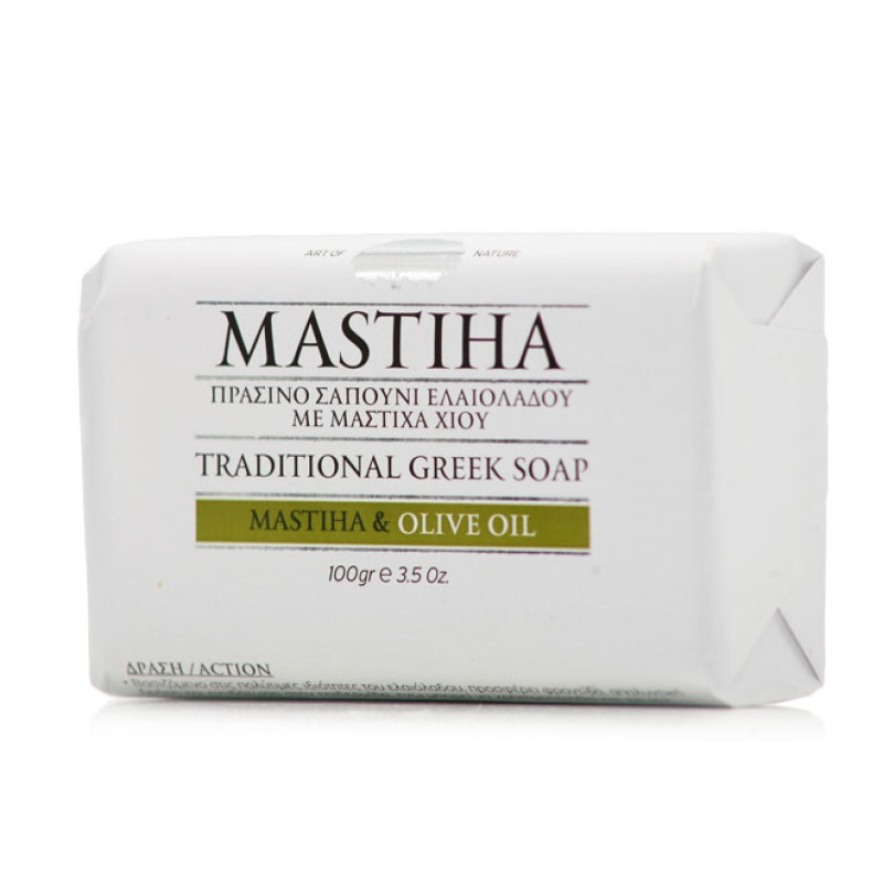 Mastiha Πράσινο Σαπούνι με Μαστίχα Χίου & Ελαιόλαδο 100g Mastiha Πράσινο Σαπούνι με Μαστίχα Χίου & Ελαιόλαδο 100g