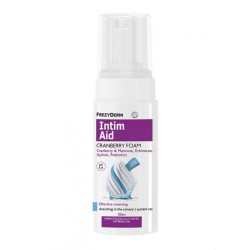 Frezyderm Intim Aid Cranberry Foam (pH 5.0) - Ειδικός Αφρός Καθαρισμού Ευαίσθητης Περιοχής με Κράνμπερι, 100ml