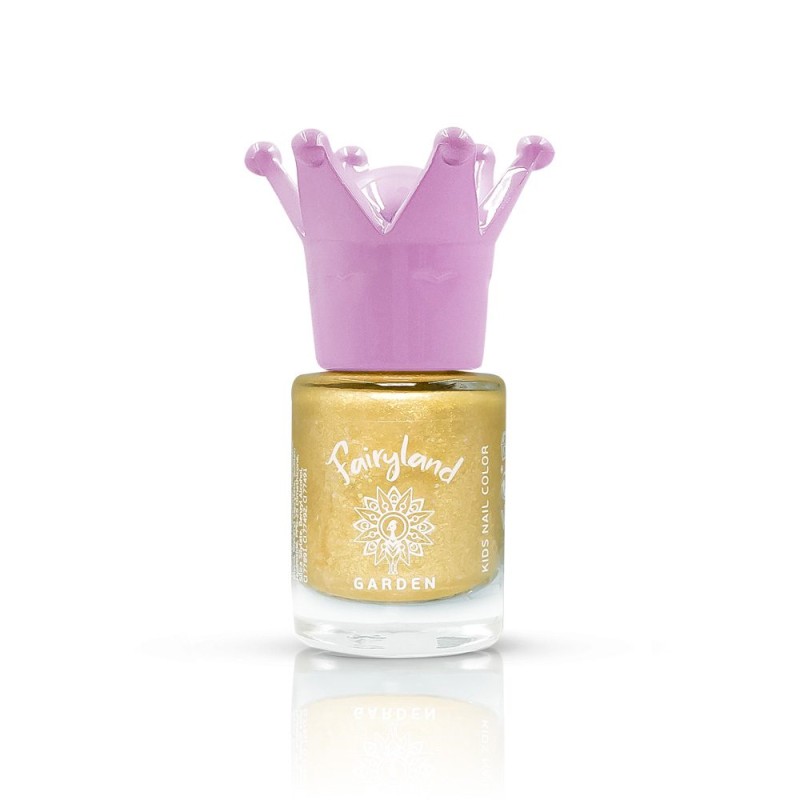 Garden Fairyland Nail Polish Glitter Gold Jiny 4 Garden Fairyland Nail Polish Glitter Gold Jiny 4