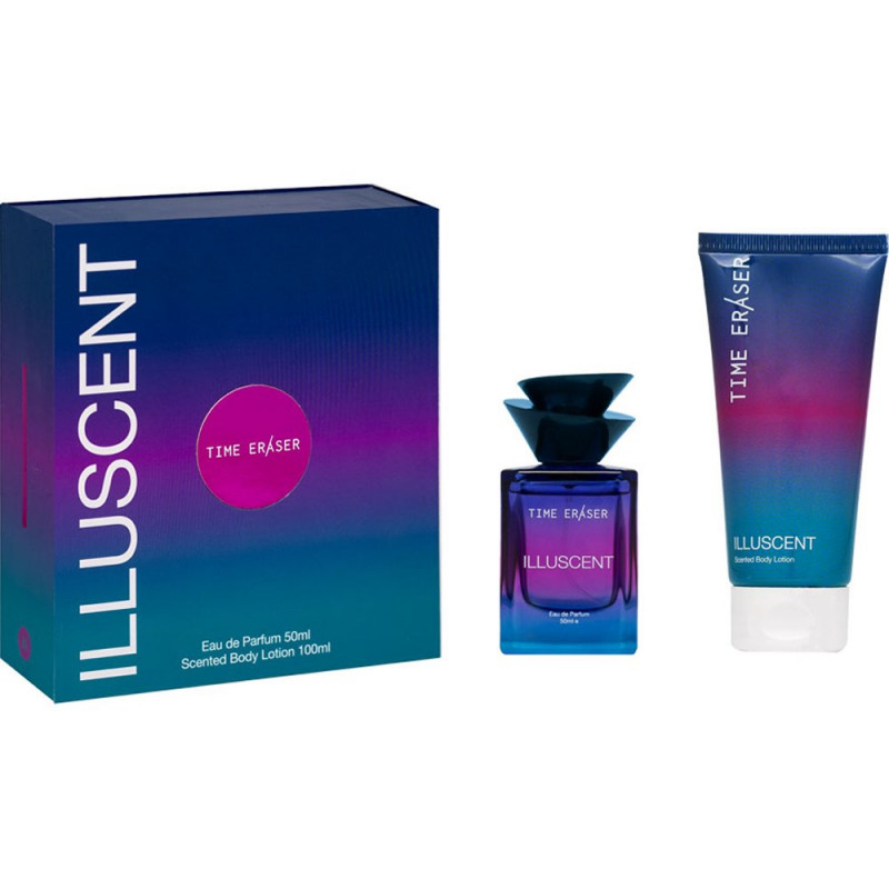 Medisei Promo Time Eraser Illuscent Eau De Parfum Γυναικείο Αρωμα 50ml & Scented Body Lotion Ενυδατικό Γαλάκτωμα Σώματος 100ml