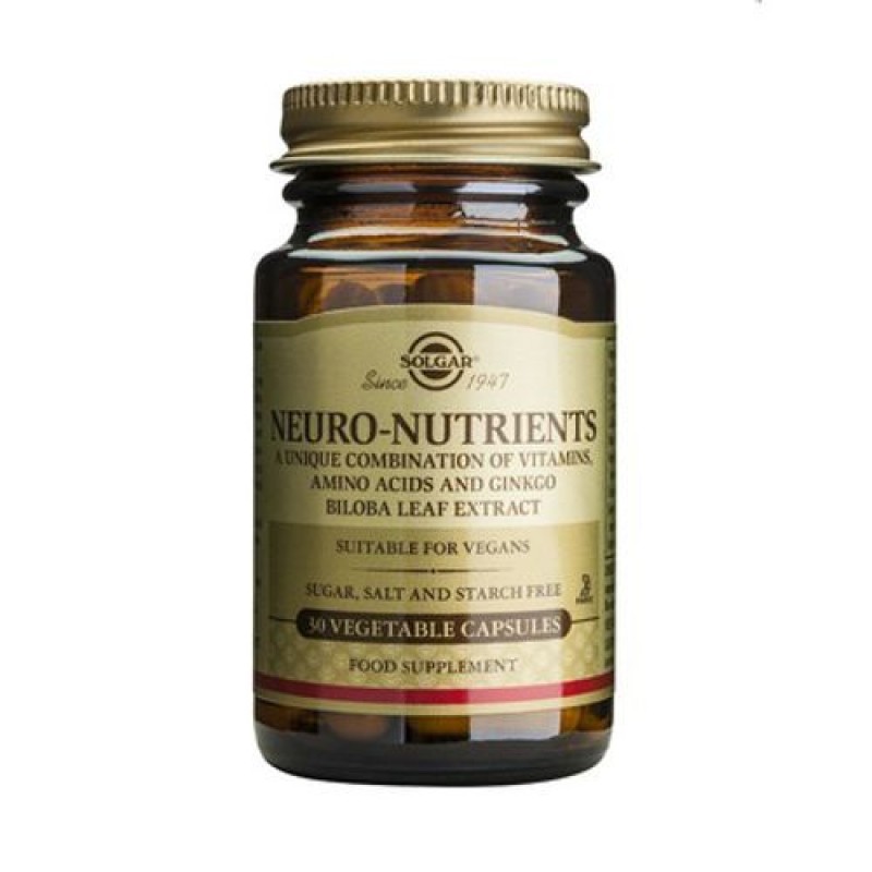 Solgar Neuro Nutrients veg.caps 30s Solgar Neuro Nutrients veg.caps 30s