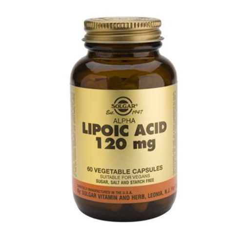 Solgar Alpha Lipoic Acid 120mg veg.caps 60s