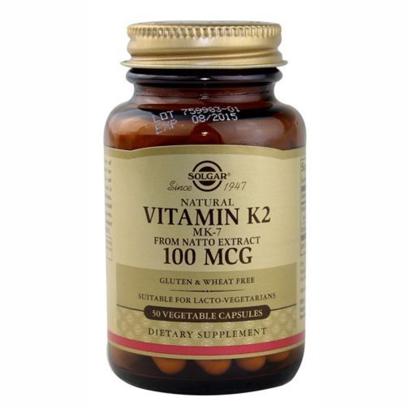 Solgar K2 100mg veg.caps 50s
