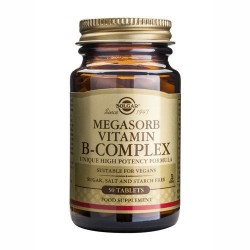 Solgar Megasorb B-Complex 50 tabs 50s