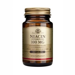 Solgar Niacin 100mg tabs 100s