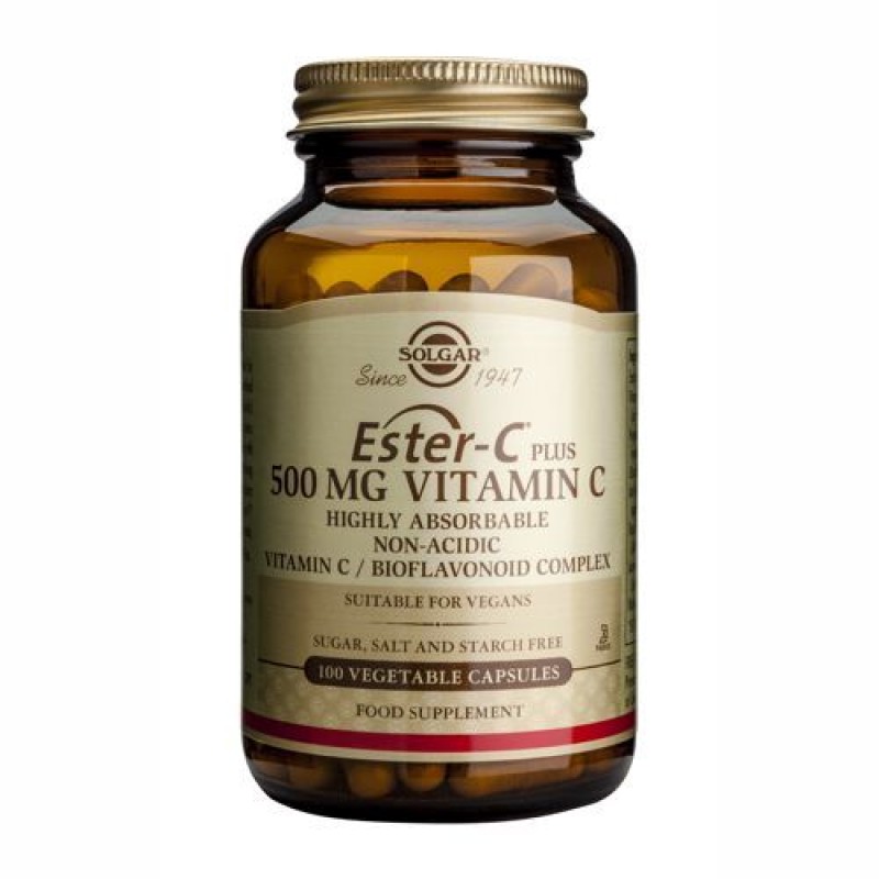 Solgar Ester-C 500mg veg.caps 100s Solgar Ester-C 500mg veg.caps 100s