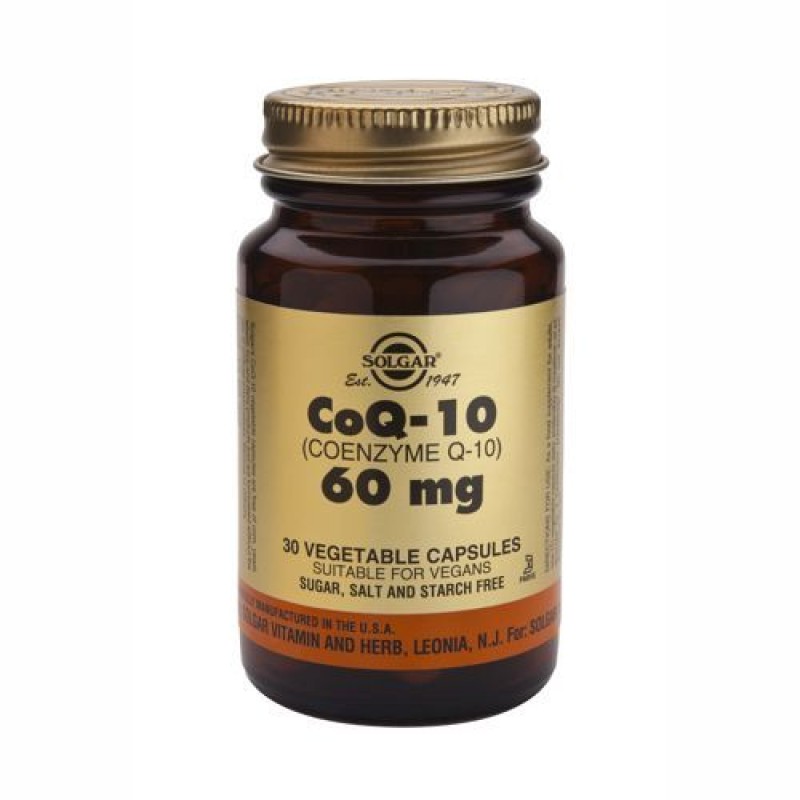 Solgar Coenzyme Q-10 60mg veg.caps 30s