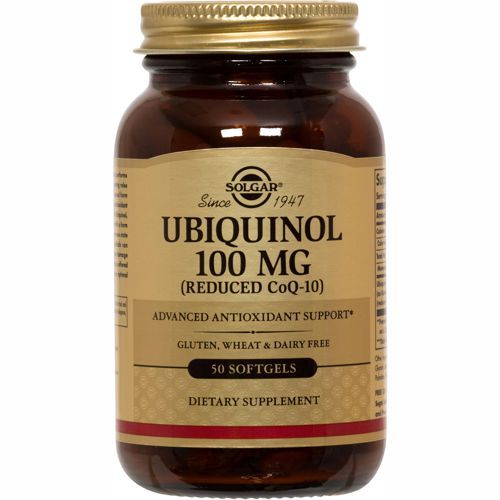 Solgar Ubiquinol 100mg softgels 50s