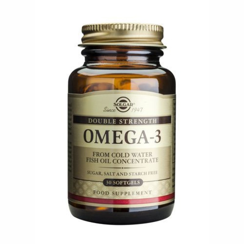 Solgar Omega-3 Double Strength softgels 30s