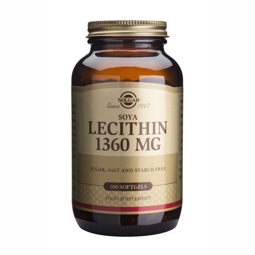 Solgar Lecithin 1360mg softcels 100s